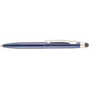 St. Tropez Petite 2-In-1 Stylus & Pen W/Black Ink Open Stock-Blue Barrel