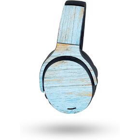 MightySkins Skin Compatible with Skullcandy Crusher ANC 2 - Distressed Wood | Protective, Durable, and Unique Vinyl Decal wrap Cover | Easy to Apply, Remove, and Change Styles