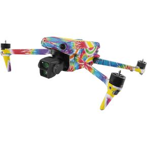 MightySkins Skin Compatible with DJI Air 3 - Peaceful Explosion | Protective, Durable, and Unique Vinyl Decal wrap Cover | Easy to Apply