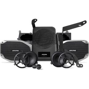 Alpine PSS-24WRA 300-Watt Complete System Upgrade Compatible with 2018-Up Jeep Wrangler Unlimited JL & 2020-Up Jeep Gladiator
