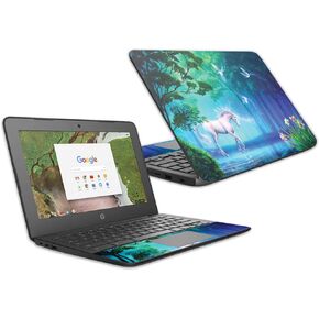 MightySkins Skin Compatible with HP Chromebook 11 G6 11.6" (2018) - Unicorn Fantasy | Protective, Durable, and Unique Vinyl Decal wrap cover | Easy to Apply, Remove | Made in The USA