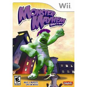 Monster Mayhem Build and Battle - Nintendo Wii (Renewed)