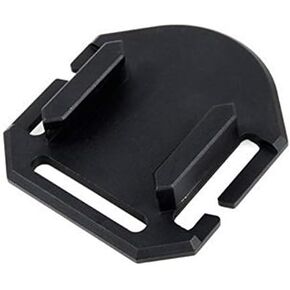 MOLLE Tactical Vest Base Connection Mount Hanging Buckle Molle Mount for GoPro Hero 2/3/3+/4/5/4 Session/5 Session XiaoYI、 Xiaomi - Black