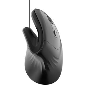 ماوس مريح، ماوس رأسي سلكي مزود بـ 6 أزرار، ماوس ألعاب USB، 4 نقاط لكل بوصة قابلة للتعديل، متوافق مع Windows/Chrome/الكمبيوتر المحمول/الكمبيوتر in Kuwait