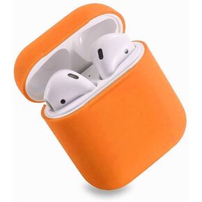 غطاء HappyCover متوافق مع حافظة Airpods 2 و1، غطاء حماية من السيليكون لحافظة شحن Airpods (وردي)
