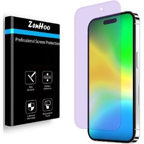 لهاتف iPhone 15، واقي شاشة مضاد للضوء الأزرق [حماية العين] من الزجاج المقوى in Saudi Arabia