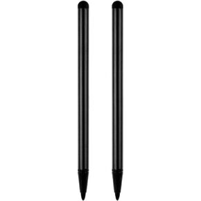 2pcs Black Stylus Pens for Touch Screens, Stylus Pen Universal Touch Screen Pens All capacitive Touch Screen Devices Capacitive Stylus Compatible for iPad, Touch Screen Smartphones