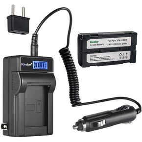 شاحن بطارية تيار متردد Kastar BDC-58 LCD متوافق مع Sokkia BDC46، BDC46A، BDC46B، BDC-58، BDC58، BDC-70، BDC70، BLI-SRX1، SDL30، SDL50، CDC68، Energizer ERC610، Fuji VMBPL30A، VMBPL60A in Kuwait