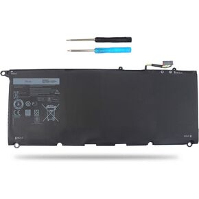 Vinpera RNP72 TP1GT PW23Y Battery for Dell XPS 13 9360 13-9360-D1505G 13-9360-D1505 13-9360-D1605G 13-9360-D1605T 13-9360-D1609G 13-9360-D1609 13-9360-D1705 13-9360-D1705G 13-9360-D1805T