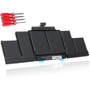 A1494 Laptop Battery Replacement for MacBook Pro 15 inch Retina A1398 (Late 2013 & Mid 2014);fit Retina ME293 ME294