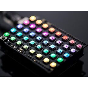 Adafruit (PID 1430) NeoPixel Shield for Arduino - 40 RGB LED Pixel Matrix