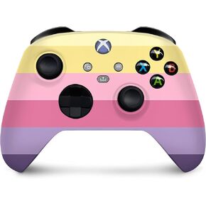 TACKY DESIGN Colourful Skin for Xbox Controller Skin Compatible for Xbox Series x Controller Skin & Xbox Series s Controller Skin, Xbox x Sticker Premium Vinyl 3M Decal Full wrap, Xbox Cover