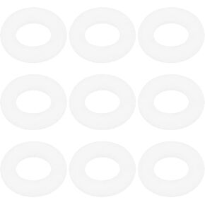 500pcs Transparent Silicone O Shaped Mechanical Keyboard Keycap Silencer Ring Size 10x5x2.5mm Compatible with Cherry MX Keycaps