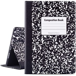 Vimorco ipad Air 3 Case 2019, Ipad pro 10.5 Inch Case 2017/2019, Premium Leather Folio Stand Case, Soft TPU Back Cover [Auto Sleep/Wake Feature], Composition Book