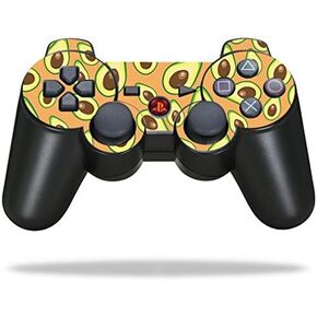 Protective Vinyl Skin Decal Skin Compatible with Sony Playstation 3 PS3 Controller wrap Sticker Skins Orange Avocados