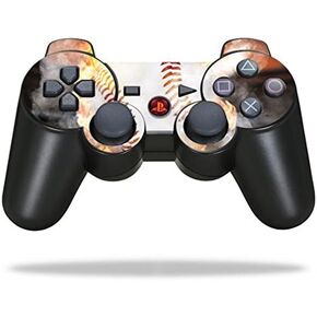 Protective Vinyl Skin Decal Skin Compatible with Sony Playstation 3 PS3 Controller wrap Sticker Skins Fastball