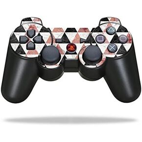 Protective Vinyl Skin Decal Skin Compatible with Sony Playstation 3 PS3 Controller wrap Sticker Skins Marble Pyramids