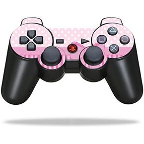 Protective Vinyl Skin Decal Skin Compatible with Sony Playstation 3 PS3 Controller wrap Sticker Skins Pink Present