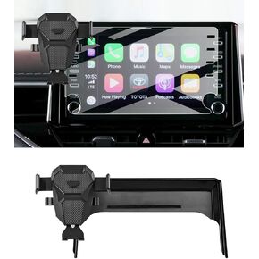 Car Phone Holder for Toyota Corolla/Corolla Cross Accessories 2019 2020 2021 2022 2023 2024 Dash Mount Cell Phone Holder for Metal Ball Adapter Fit for Most Smartphones(8inch Screen Only)