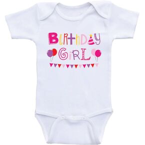 Bithday Baby Clothes - Birthday Girl - One-Piece Baby Shirts