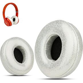 Krone Kalpasmos Cooling-Gel Earpad Replacement for Beats Solo 2 & 3 Wireless/Wired Headphone, Instant-Chill Ear Cushion Premium Memory Foam with Kits, Superb Comfortable Easy to Install