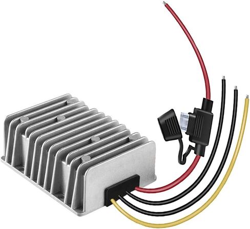 36V 48V to 12V Voltage Converter Golf Cart 30V-60V to 12V Step Down Transformer, 30A 360W Voltage Reducer IP68 Waterproof with Aluminum Alloy Shell in Saudi Arabia
