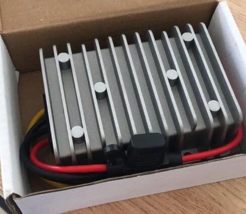 36V 48V to 12V Voltage Converter Golf Cart 30V-60V to 12V Step Down Transformer, 30A 360W Voltage Reducer IP68 Waterproof with Aluminum Alloy Shell in Saudi Arabia