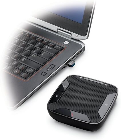 مكبر صوت بلوتوث Plantronics Calisto 620 - عبوة البيع بالتجزئة - أسود (متجدد) in Saudi Arabia