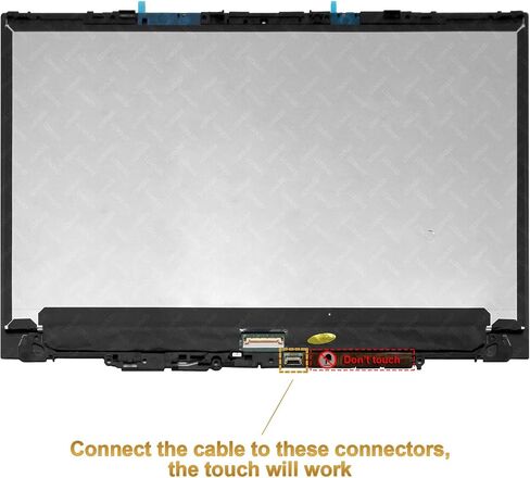 LCDOLED® 12.5 inch FullHD B125HAN02.2 IPS LCD Display Touch Screen Digitizer Assembly + Bezel + Control Board Replacement for Lenovo Yoga 720-12IKB 81B5 81B5003PUS 81B5003QUS 81B5003RUS 81B5000KUS in Saudi Arabia