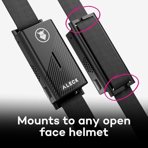 Punks Wireless Bluetooth Bike Helmet Speakers - Premium Open Ear Audio, Hands-Free Calls, 2-Button Operation, Fits All Open Face Helmets - Ideal for Bicycling, Climbing, Equestrian, Dirt Biking in Saudi Arabia