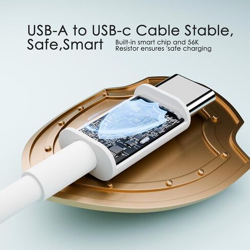 قطعتان من كابل Carplay للسيارة لهاتف iPhone 15، كابل شاحن Apple Car USB A إلى USB C بطول 3أقدام لهاتف iPhone 15/15 Pro Max/15 Plus/iPad 10th Gen/iPad Pro 12.9/11/iPad Air 5th/ 4th Gen/Mini 6th Gen سلك الشاحن in Saudi Arabia