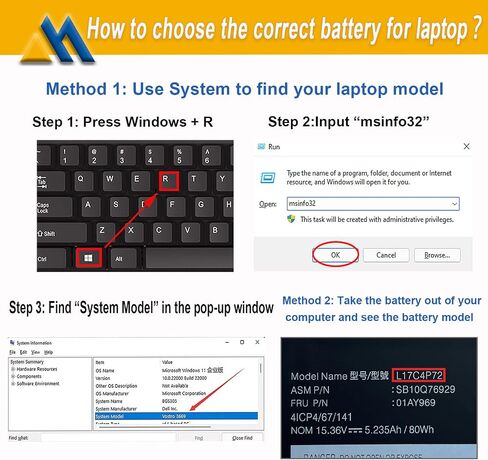 L17C4P72 Laptop Battery Replacement for Lenovo ThinkPad X1 Extreme 1st Gen/2nd Gen ThinkPad P1 1st/2nd Gen Series L17M4P72 01AY968 01AY969 L18M4P71 01YU911 5B10V98091 SB10Q76929 SB10Q76928 in Kuwait
