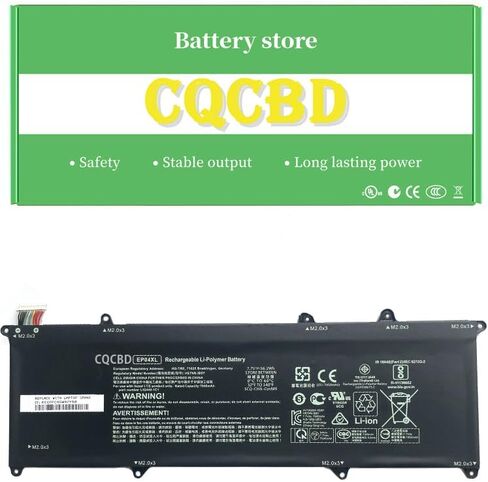 CQCBD EP04XL laptop Battery for HP Elite Dragonfly G1 2019 Elite Dragonfly G2 2020 Series EP04056XL HSTNN-DB9J HSTNN-IB8Y L52448-1C1 L52581-005 L52448-241 (7.7V 56.2Wh/7000mAh) in Saudi Arabia