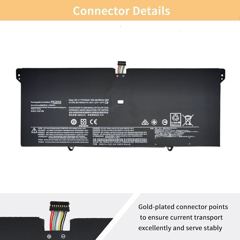 L16M4P60 Laptop Battery Replacement for Lenovo Yoga 920 920-13IKB 920-131KB 920-13IKB-80Y7 80Y8 81TF Ideapad Flex Pro-13IKB Yoga 6 Pro-13IKB L16C4P61 5B10N01565 5B10W67249 in Saudi Arabia