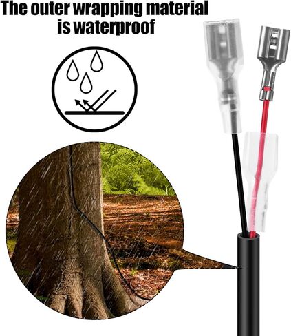 Trail Camera Accessories,Trail Camera Power Cord,3.5x1.35mm DC Plug Compatible,Ideal for Connection with Portable Power Banks,Solar Panels,Game & Doorbell Cameras (3.5x1.35mm) in Kuwait