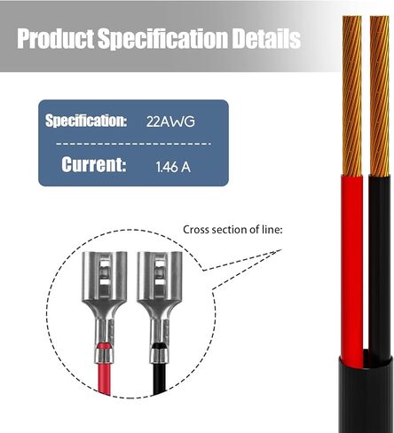 Trail Camera Accessories,Trail Camera Power Cord,3.5x1.35mm DC Plug Compatible,Ideal for Connection with Portable Power Banks,Solar Panels,Game & Doorbell Cameras (3.5x1.35mm) in Kuwait