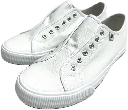Hurley Women's Chloe Slip On Fashion Sneaker Shoes - White, US Size 7 (M), 1676560 in Saudi Arabia