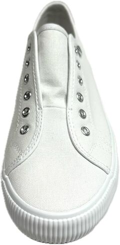 Hurley Women's Chloe Slip On Fashion Sneaker Shoes - White, US Size 7 (M), 1676560 in Saudi Arabia