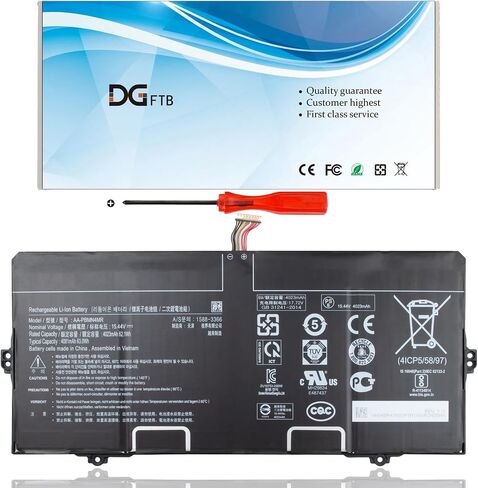 AA-PBMN4MR 62.1Wh بطارية الكمبيوتر المحمول لسامسونج غالاكسي بوك برو 360 NP930XDB NP935XDB NP930XED NP930QDB NP930QED NP950QED NP934QED-KA1DE NT930QED-K71A NP940XFG NP930XDB-KD1US NP935XDB-KC2DE in Saudi Arabia