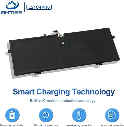 ANTIEE L21C4PH0 L21D4PH0 L21B4PH0 Laptop Battery for Lenovo IdeaPad Yoga 9 14IAP7 Series SB11D97139 5B11D97140 5B11D97141 5B11D97146 5B11D97142 SB11D97143 SB11D97144 SB11D97145 15.52V 75Wh 4-Cell in Saudi Arabia