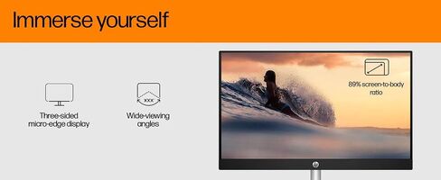 HP 24-cr0000t للمنزل والأعمال الكل في واحد (Intel i3-1315U 6-Core، 23.8 بوصة 60 هرتز Full HD (1920x1080)، Intel UHD، 16 جيجا رام، 2 تيرابايت PCIe SSD، واي فاي، كاميرا ويب، بلوتوث، ويندوز 11 هوم ) مع حقيبة ظهر متميزة in Saudi Arabia