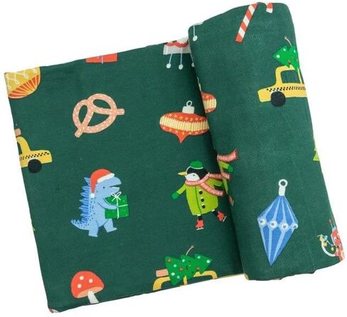 Angel Dear - بطانية قماط مرحة ومشرقة مقاس 45 × 45 in Kuwait