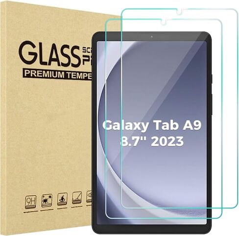 ProCase 2 Pack for Galaxy Tab A9 8.7 Inch 2023 Screen Protector X110/X115/X117, Tempered Glass Film Guard for 8.7" Galaxy Tab A9 SM-X110/X115/X117 in Saudi Arabia