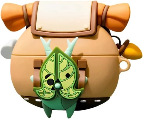Silicone Korok Case Compatible with Beats Studio Buds+(2023)/Beats Studio Buds(2021) with Keychain, Cute Anime Yahaha Shockproof Protective Cover for Kids in Saudi Arabia