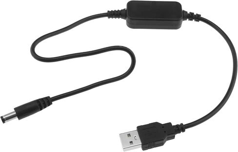 eMagTech USB to DC Voltage Step Up Converter Cable Power Adapter Cable Electrical Accessories for Mini Fans MP3 Bluetooth Speakers Wi-Fi Routers in Saudi Arabia
