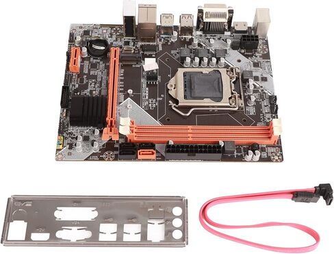 Desktop PC Motherboard, NVME NGFF Dual Mode M.2 High Speed Hard Disk 1155‑Pin CPU Interface USB3.0 SATA3 DDR3 Computer Motherboard Electronic Component Desktop Motherboard for Intel B75 in Saudi Arabia