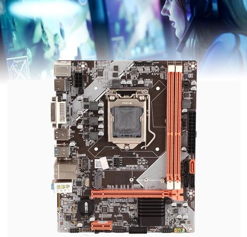 Desktop PC Motherboard, NVME NGFF Dual Mode M.2 High Speed Hard Disk 1155‑Pin CPU Interface USB3.0 SATA3 DDR3 Computer Motherboard Electronic Component Desktop Motherboard for Intel B75 in Saudi Arabia