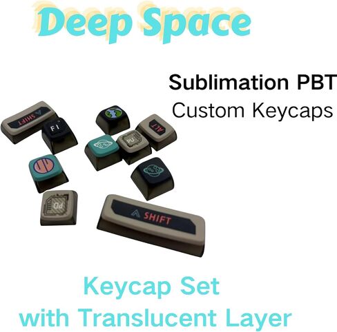 Panda Keycaps,Black Pudding Keycaps,Gamming Keycaps,Dye Sub PBT Keycaps,Custom Keycaps for Mechanical Gaming Keyboard,Shine Through Keycaps,Compatiability for 100%, 95%,80%,75%, 65%, 60% (Cute Panda) in Saudi Arabia