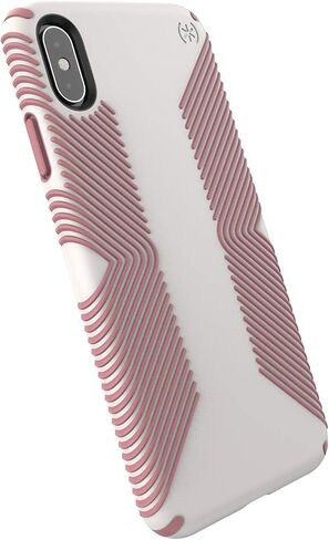 Speck Presidio Grip iPhone XS Max Case - Slim Fit, Silicone, Black/Black in Saudi Arabia