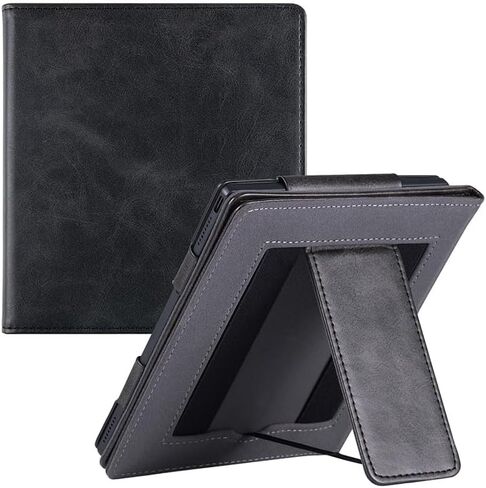 BOZHUORUI Stand Case for 7" Onyx Boox Tablet Go 7 Color/Boox Page e-Reader - Premium PU Leather Sleeve Cover with Two Hand Straps/Auto Sleep/Wake (Vast Starry Sky) in Saudi Arabia